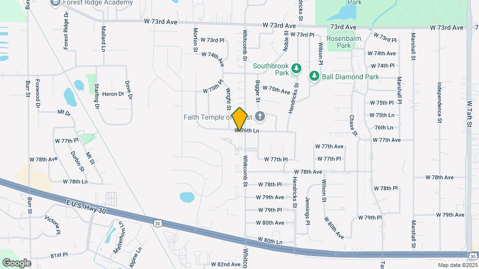 3951 76th Ln Map and Location Details