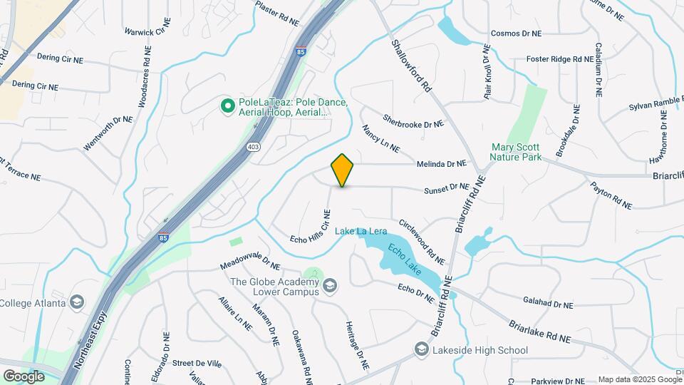 2423 Sunset Dr NE Map and Location Details