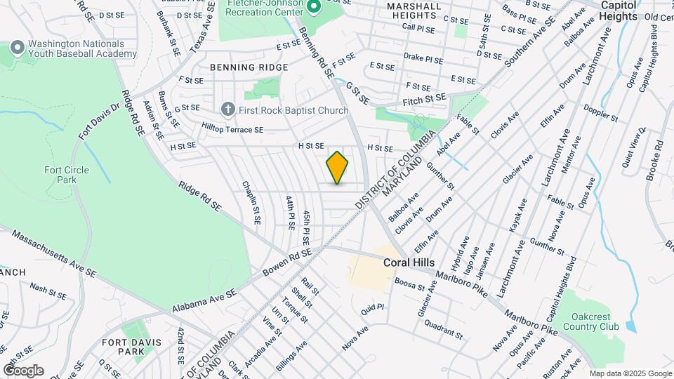 4620 Hillside Rd SE Mapa y Detalles de la Ubicación