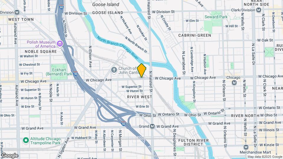 833 W Chicago Ave, Unit 4R Map and Location Details