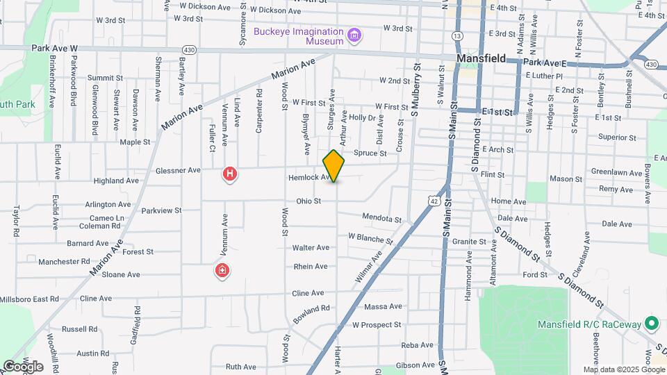 230 Sturges Ave Map and Location Details