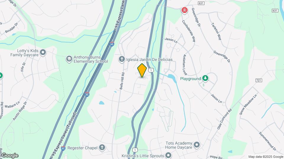 405 Carnaby St Map and Location Details