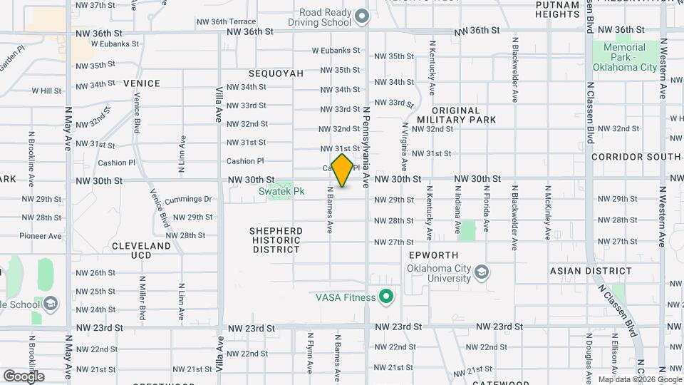 2133 NW 29th St. Map and Location Details