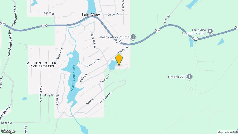 21393 Willow Way Dr Mapa y Detalles de la Ubicación