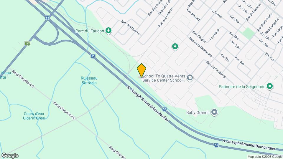 1975 Offenbach Rue Map and Location Details