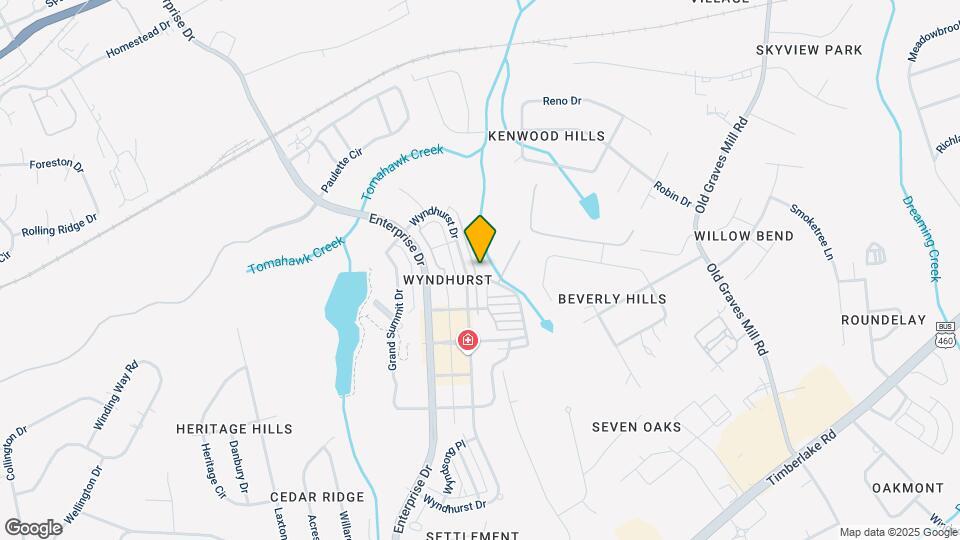 257 Northwynd Cir Map and Location Details
