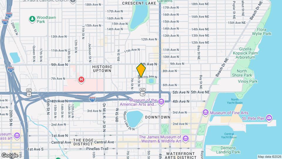 540 1/2 7th Ave N Map and Location Details