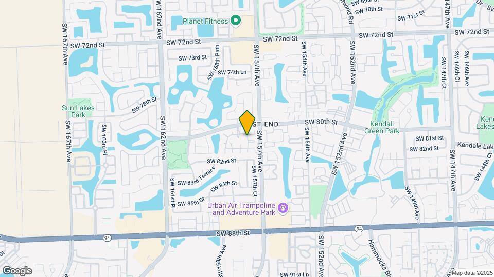 8052 SW 157th Pl Map and Location Details