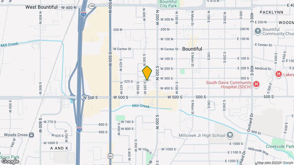325 S 285 W Map and Location Details