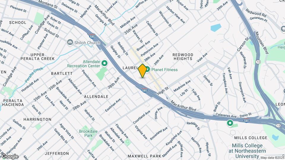 4121 Redding St Mapa y Detalles de la Ubicación