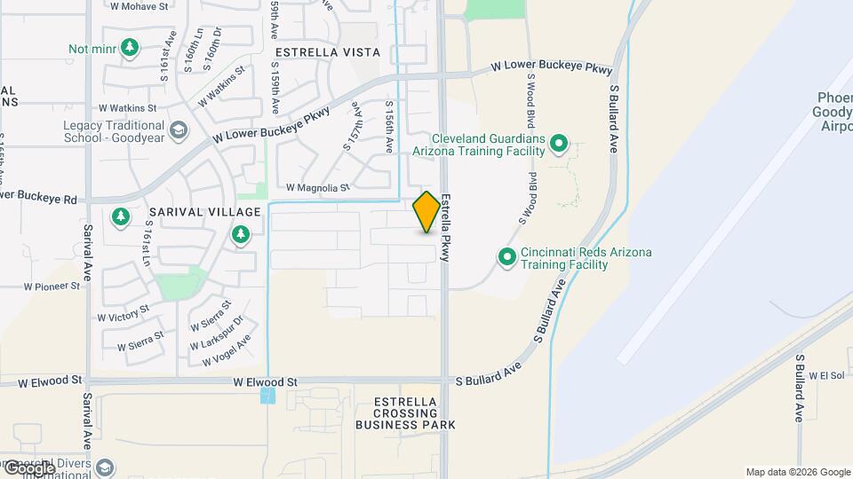 15564 W Williams St Map and Location Details