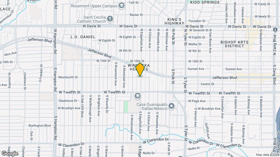 303 S Edgefield Ave Map and Location Details