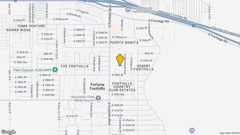 11639 S Dorothy Dr Map and Location Details