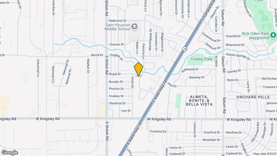 2705 Patricia Ln Map and Location Details