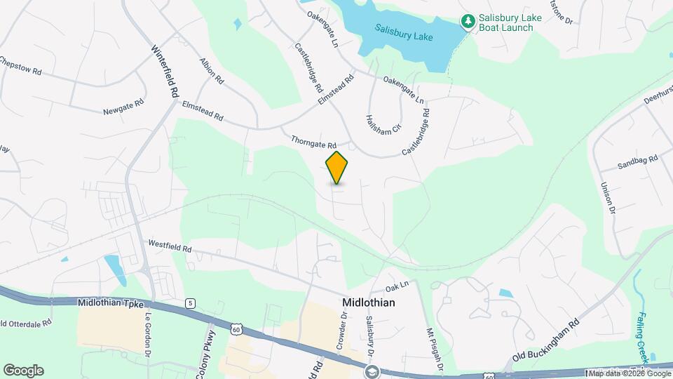 1703 Danhurst Dr Map and Location Details