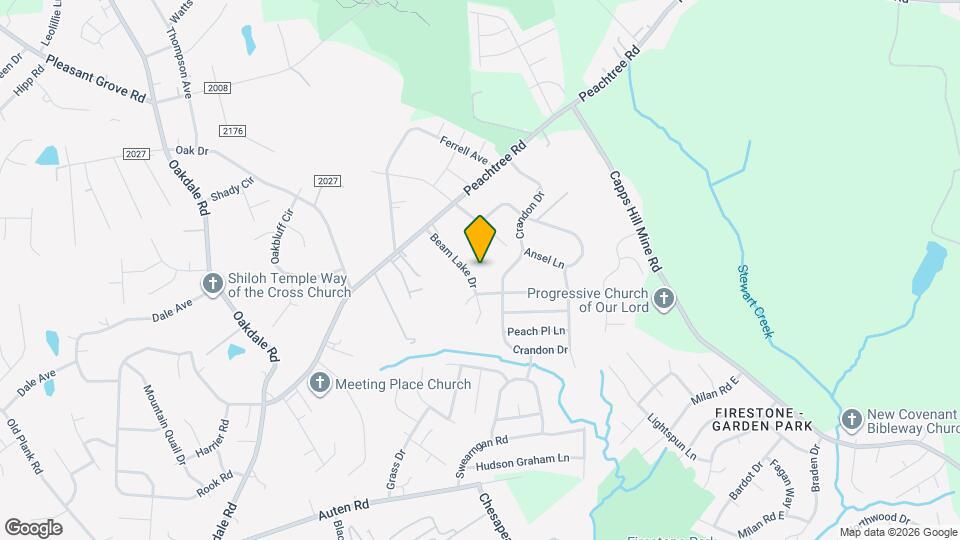 5340 Beam Lake Dr Map and Location Details