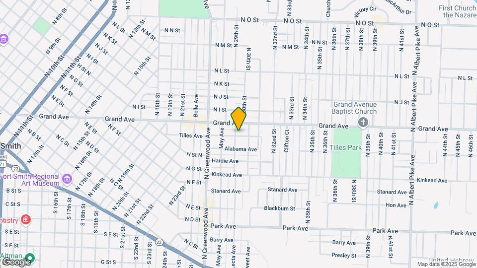 2905-2907 Tilles Ave Mapa y Detalles de la Ubicación