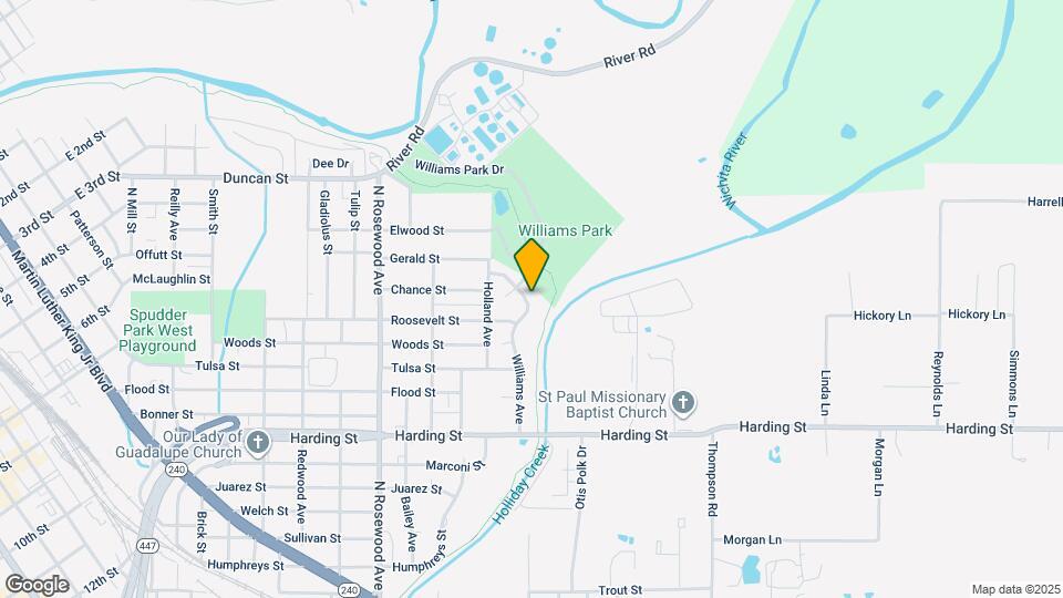 1209 Williams Ave Map and Location Details