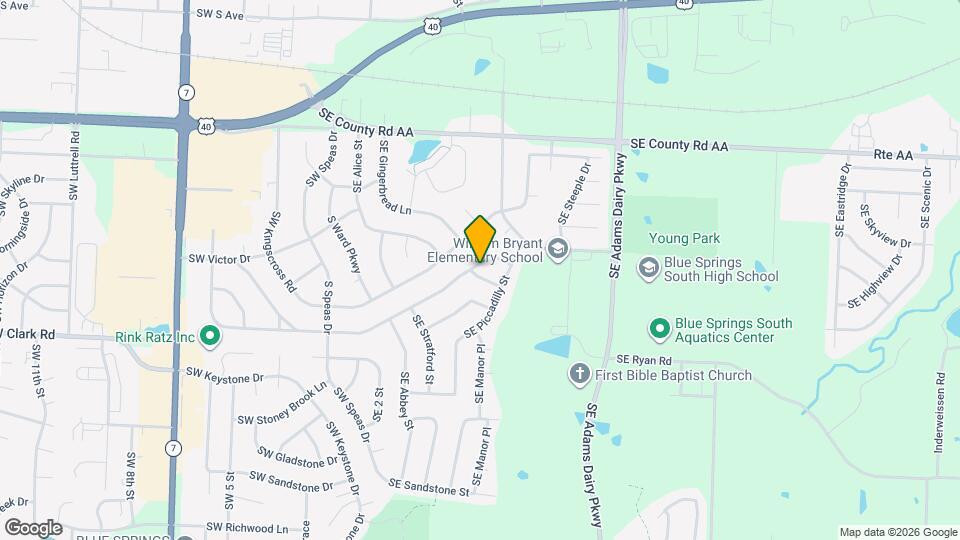 1308 SE Knights Bridge Mapa y Detalles de la Ubicación