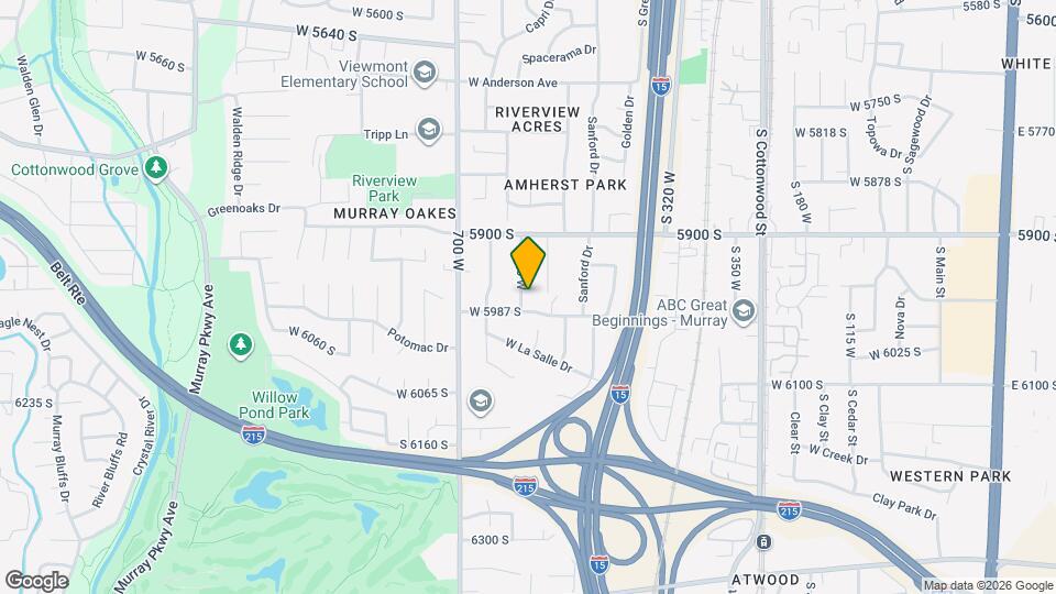 5971 S 610 W Map and Location Details