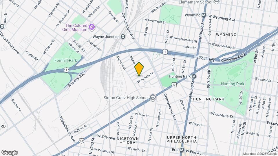 1920 Brunner St Map and Location Details