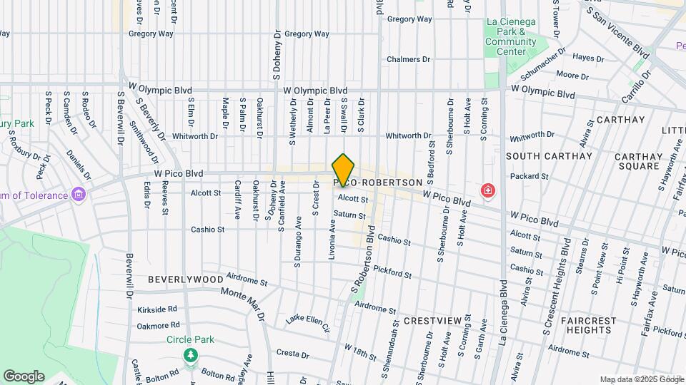 8859 Alcott St Map and Location Details