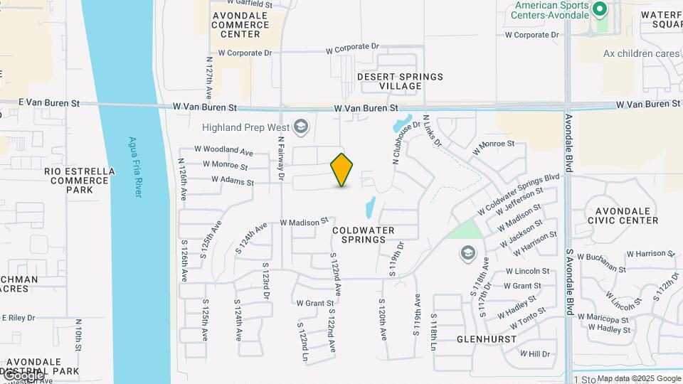 12209 W Washington St Map and Location Details