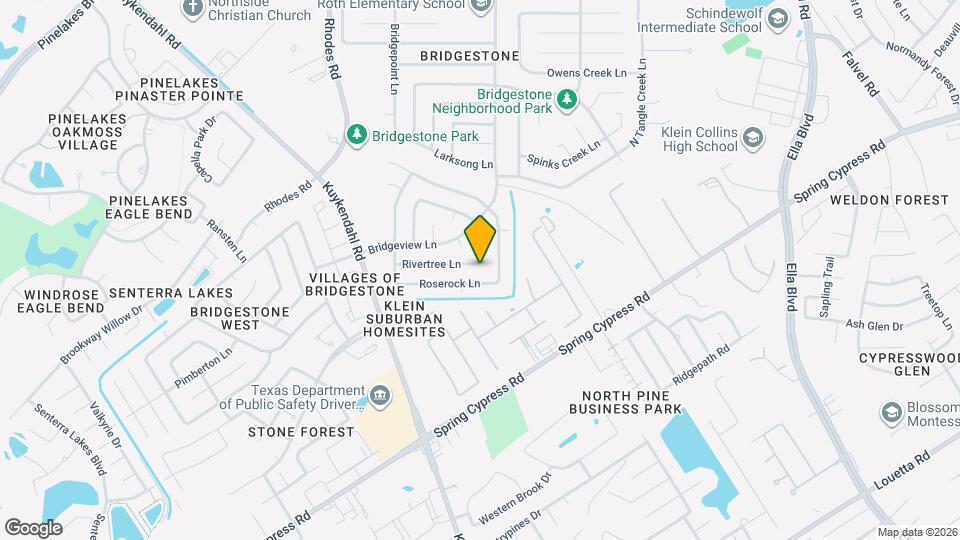 4607 Rivertree Ln Mapa y Detalles de la Ubicación