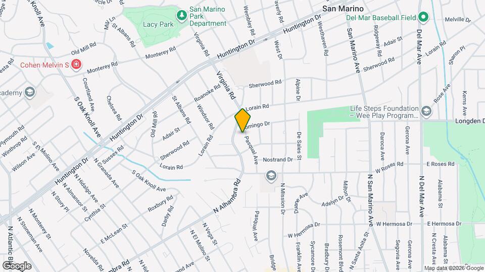 621 Pasqual Ave Map and Location Details