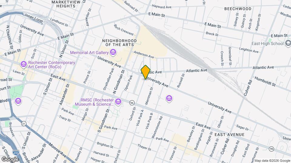 14 Oxford St, Unit 2 Mapa y Detalles de la Ubicación