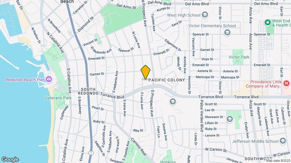 220 S. Lucia Ave. Mapa y Detalles de la Ubicación