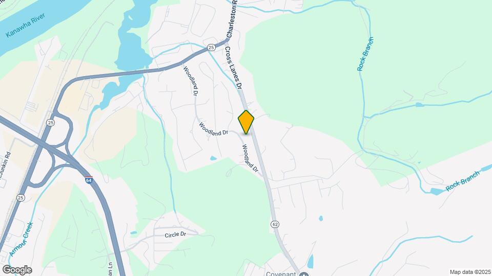 214 Cross Lanes Dr Mapa y Detalles de la Ubicación