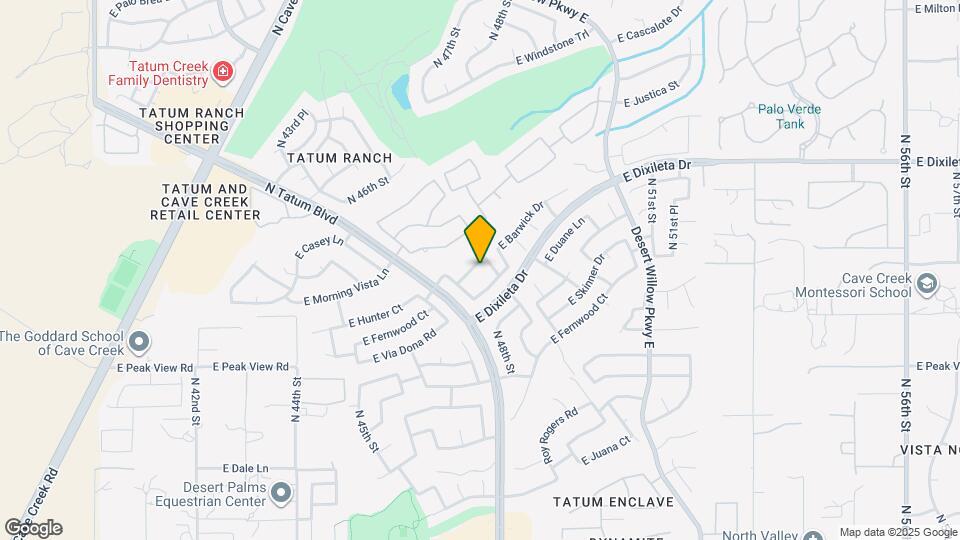 4823 E Barwick Dr Map and Location Details