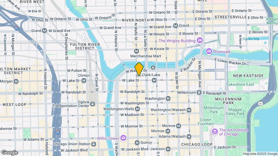 182 W Lake St Map and Location Details