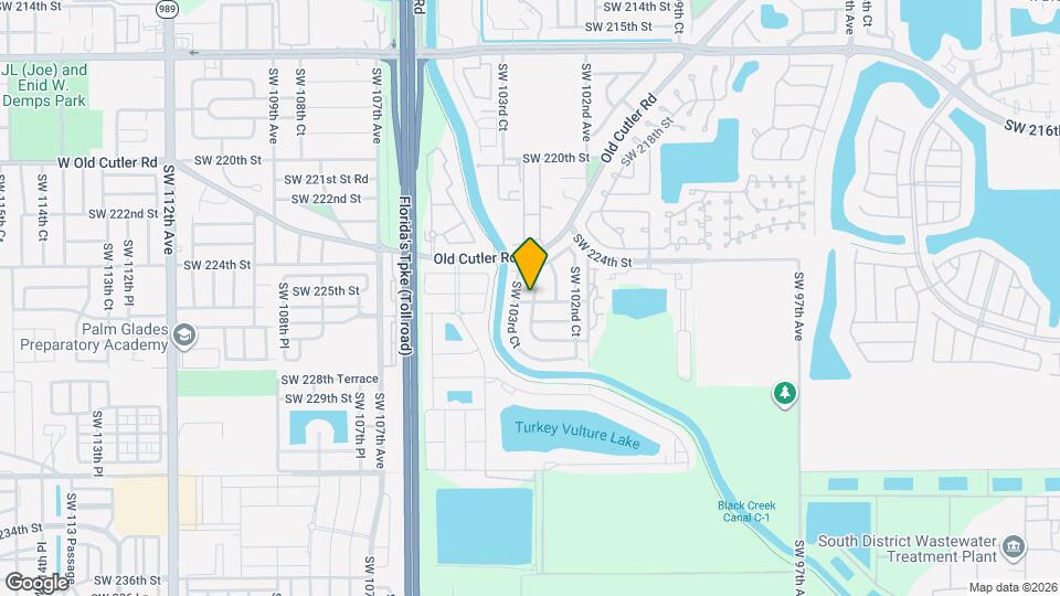 22560 SW 103rd Ave Map and Location Details