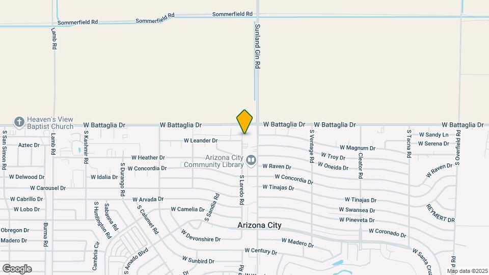 12985 S Laredo Rd Map and Location Details