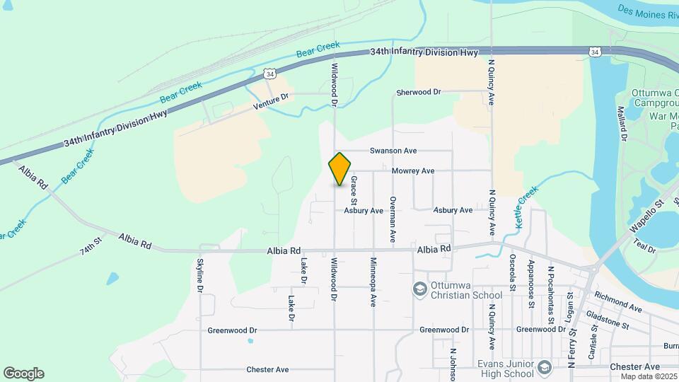 722 Wildwood Dr Map and Location Details