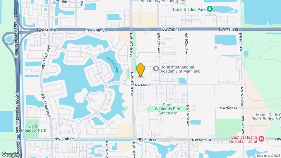 6671 NW 105th Pl Map and Location Details