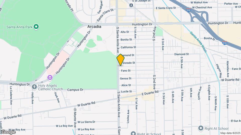 514 Santa Anita Ave Map and Location Details