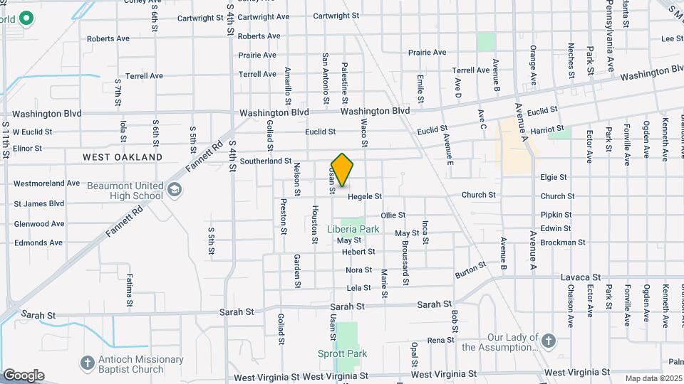 2350 Hegele St Map and Location Details