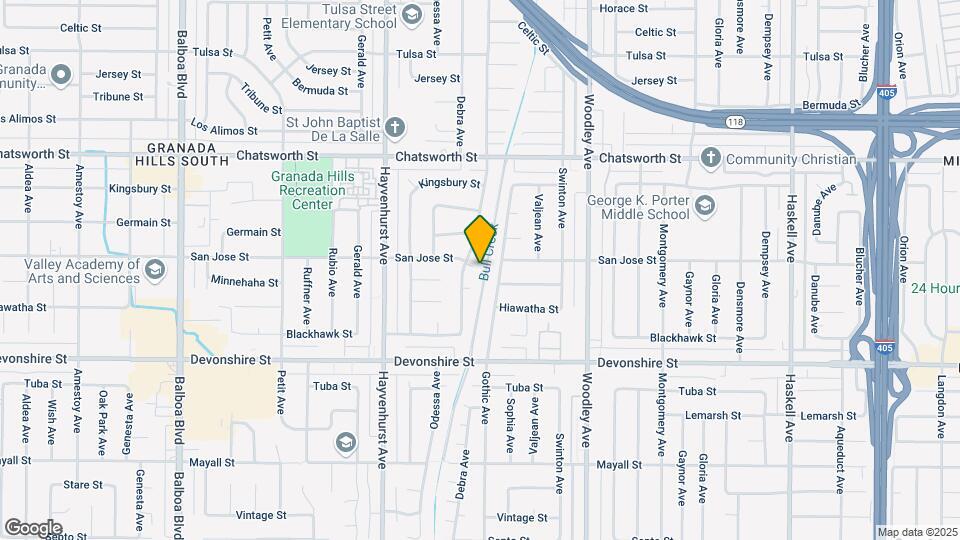 16412 San Jose St Mapa y Detalles de la Ubicación