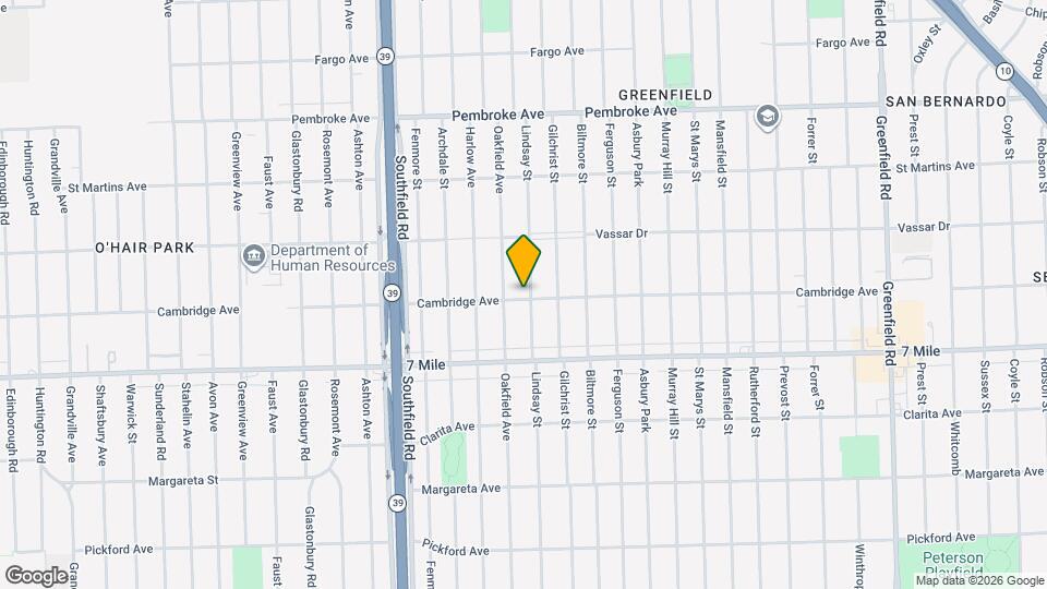 19307 Lindsay St Map and Location Details