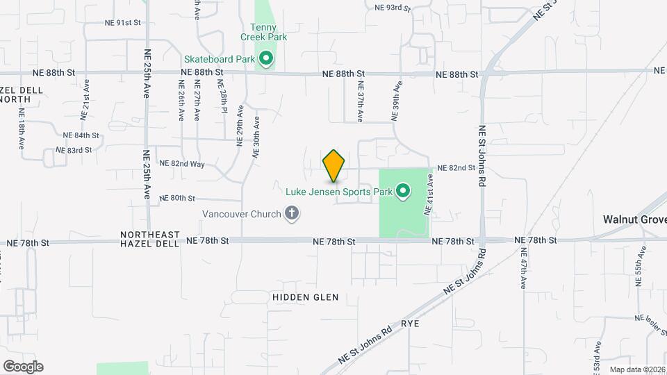 8108 NE 35th Ave Map and Location Details