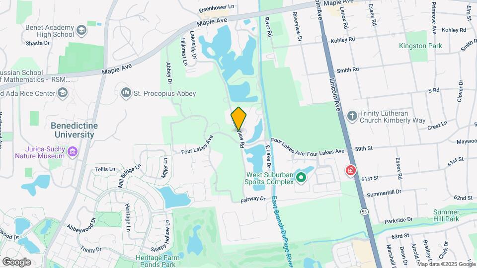 5854 Forest View Rd, Unit C Map and Location Details