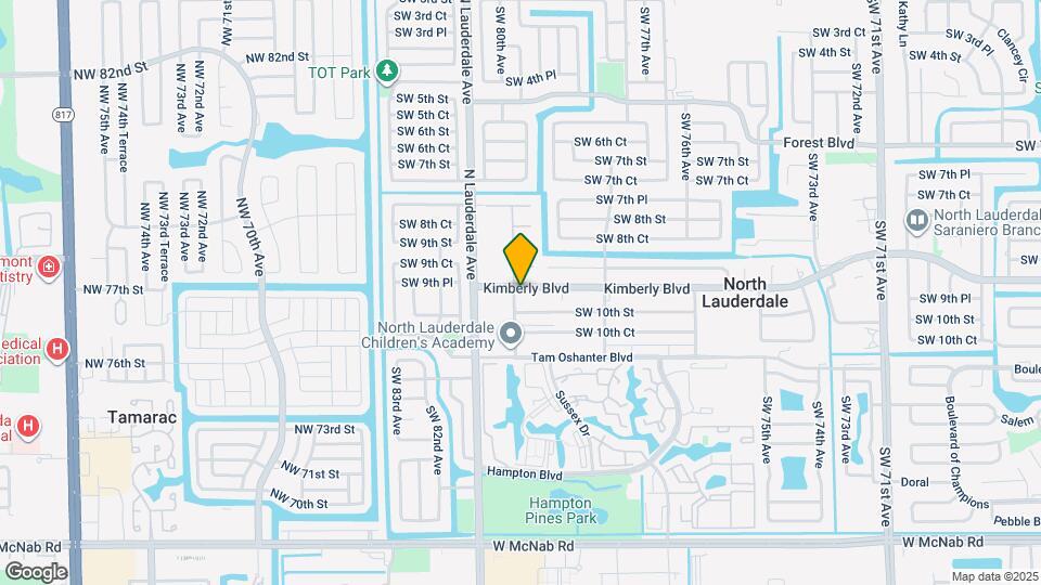 7936 Kimberly Blvd Map and Location Details