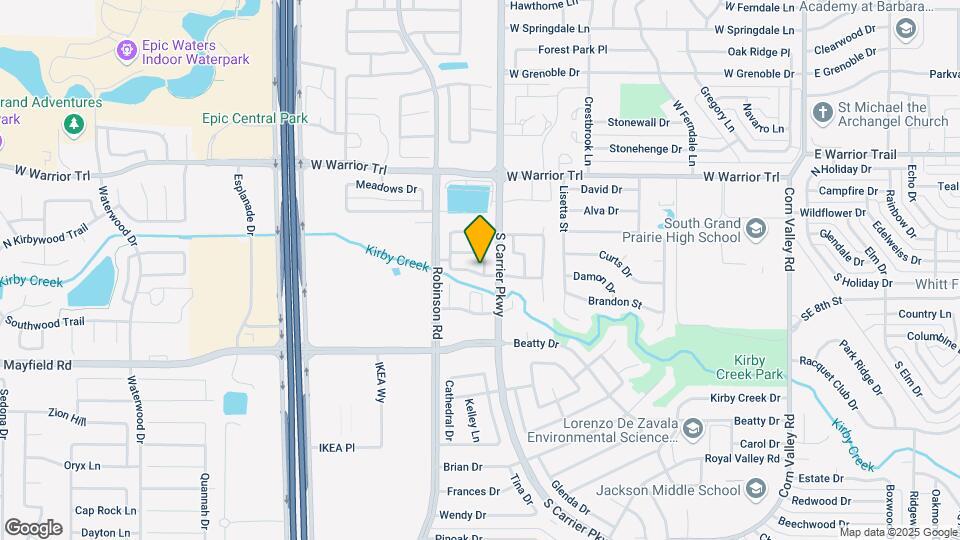 814 Forest Oaks Dr Map and Location Details