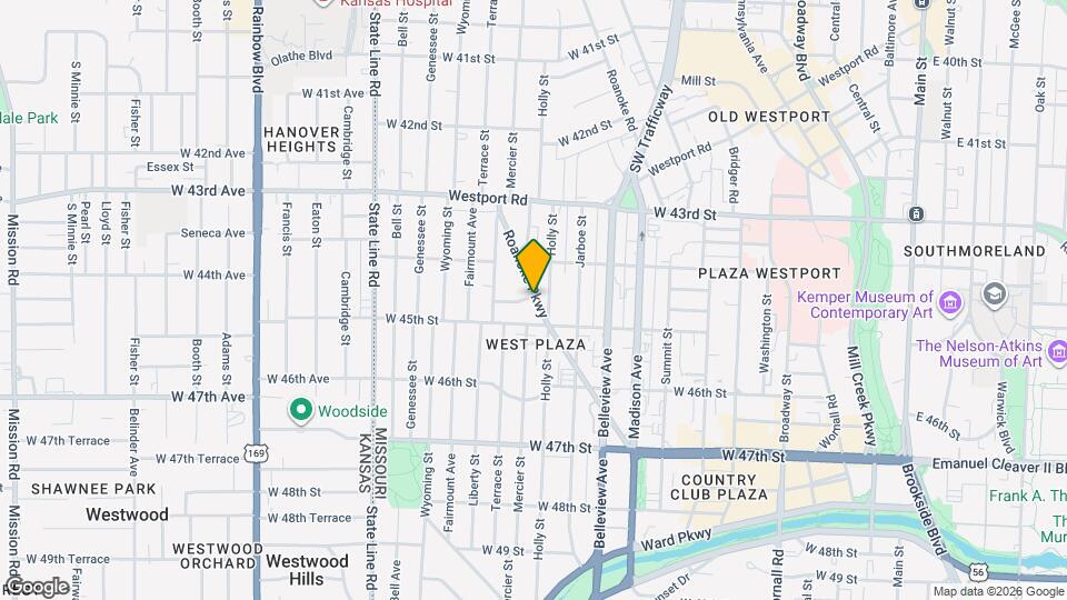 Roanoke West Apartments Map and Location Details