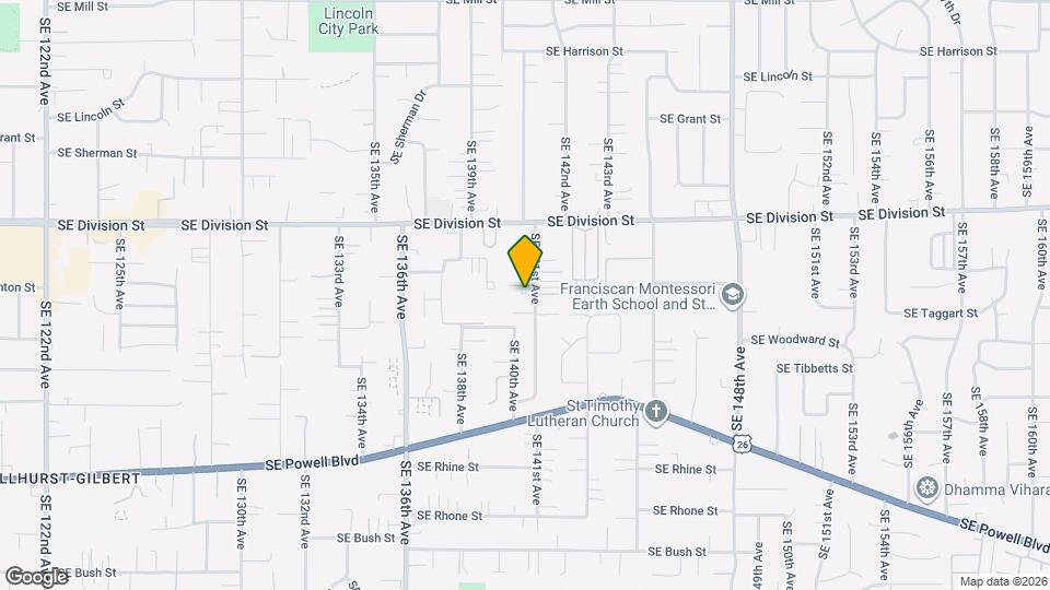 2741 SE 141st Ave Map and Location Details