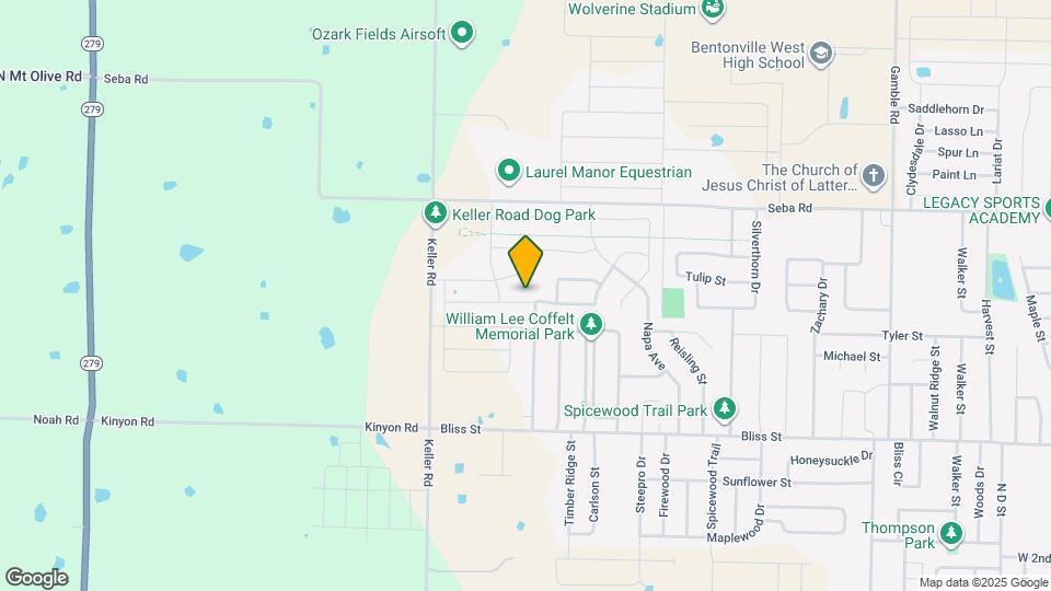 1640 Forest Dr Mapa y Detalles de la Ubicación