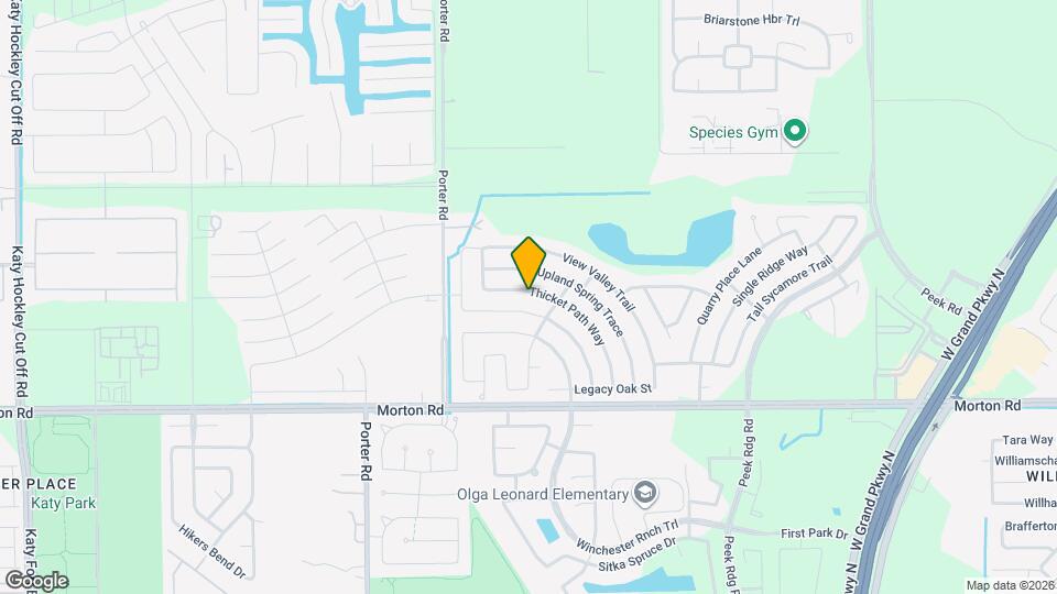 3227 Thicket Path Way Map and Location Details